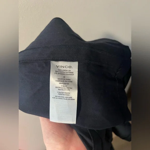 NWT Vince Linen Romper - Picture 7 of 7